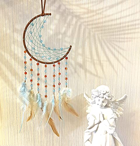 Evil Eye Dream Catchers, Black Dream Catchers for Bedroom Perfect Handmade Hanging Ornament Wall