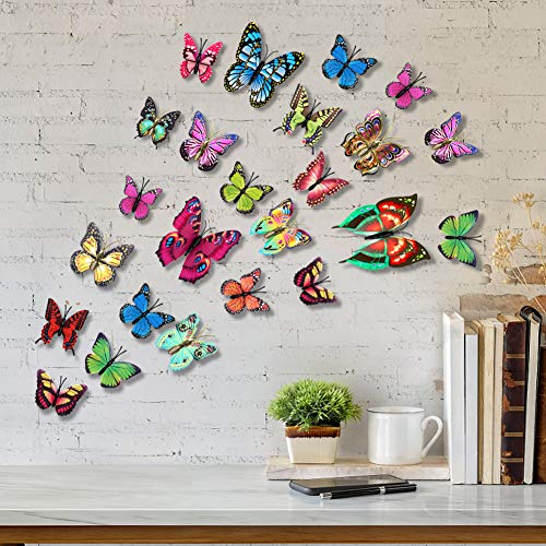 Butterfly Stakes, 50pcs 11.5inch for Garden Decoration