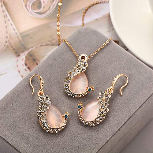 6 Pieces Women Elegant Necklace w/Earrings  Set for Wome