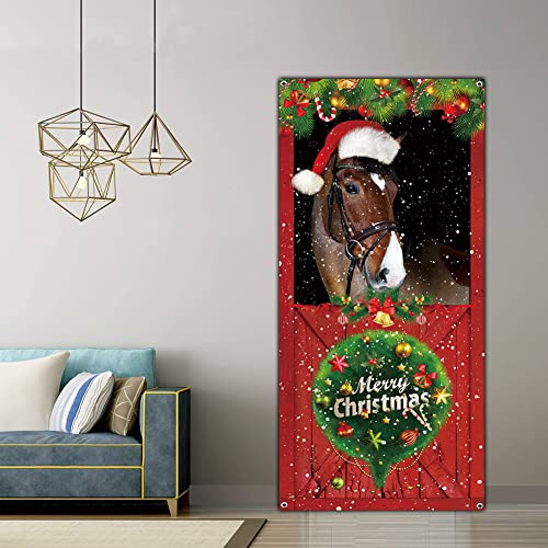 Cute  Christmas Door Cover  Decorations