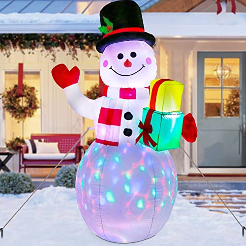 5ft Christmas Snowman Inflatable Decoration