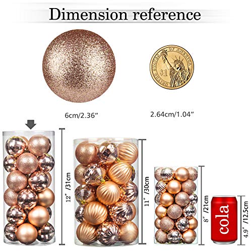 24pcs 2.36in Christmas Balls Decoration