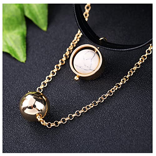 Exquisite Sequins Multilayer Pendant Necklace for Women