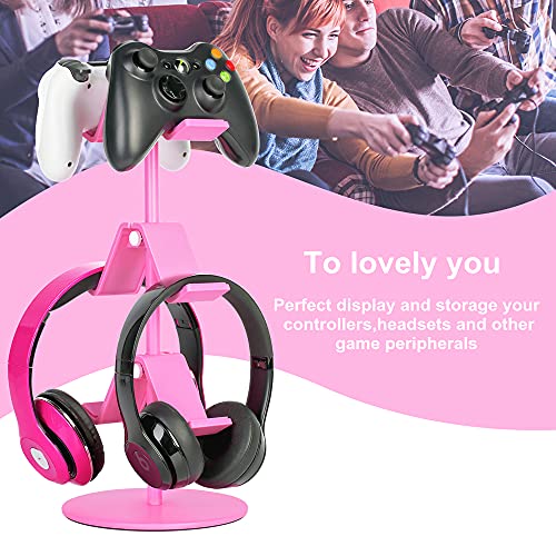 Game Controller & Headset Hanger for All Universal Gaming PC Accessories, Xbox PS4 PS5 Nintendo Switch