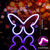 2 Pcs Butterfly Neon Signs 3-AA Battery Powered,USB Operated Wall Decor