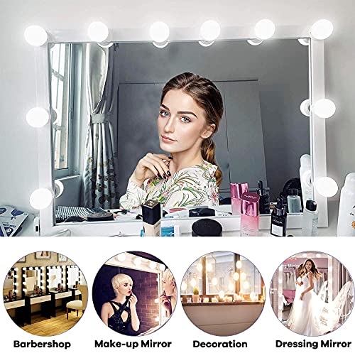 17ft Led Vanity Mirror Lights w/ 10 Dimmable Bulbs