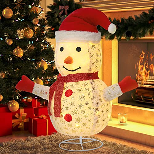 Lighted Snowman Christmas Decorations