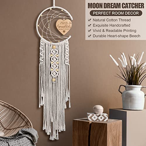 Mothers Day Gift Dream Catcher w/  Warm Heart Pendant Message