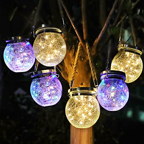 Solar Powered Hanging Christmas Lights