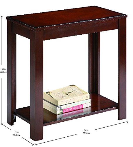 End Chairside Table, Espresso