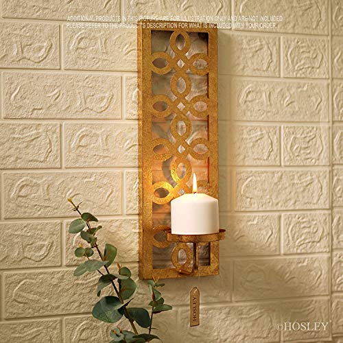 Metal Wall Sconce 16.5 Inch High