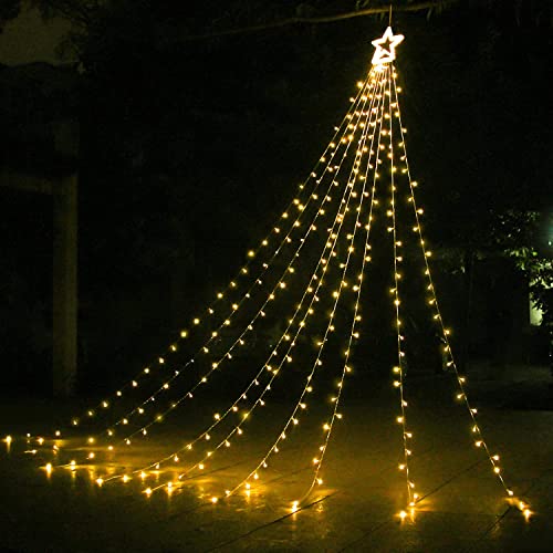 320 LEDs Christmas Decorations Star String Lights