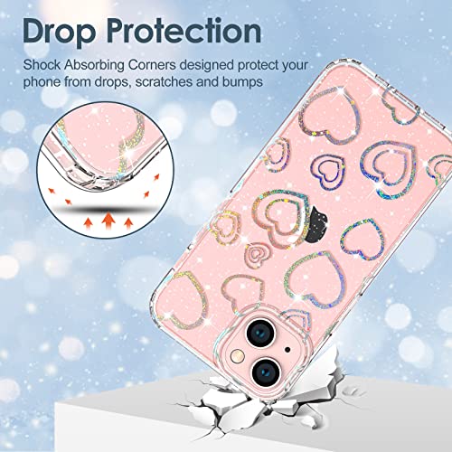 Slim Case for iPhone 13 Soft Liquid Silicone Gel Rubber Bumper, Anti-Scratch Microfiber Lining