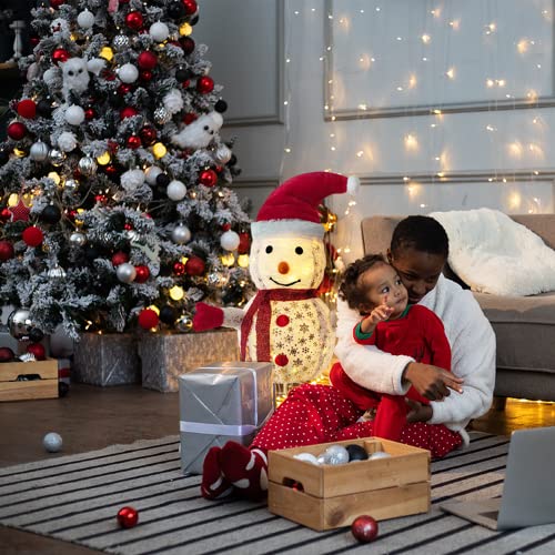 Lighted Snowman Christmas Decorations