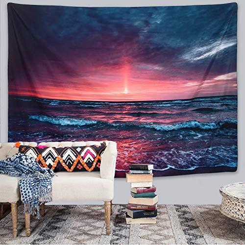 Splendid Sea with Sun Tapestry