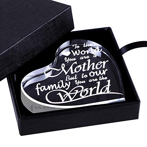 4" Heart Shape Plaque Gift for Mother's Day