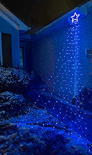 LED Star Christmas Tree Lights, Decoration