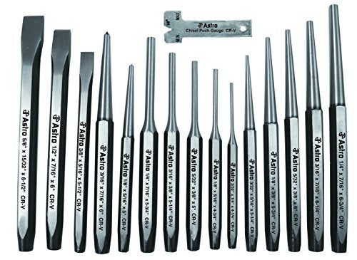 16-Piece Punch and Chisel Set