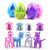 4 Pack Jumbo Unicorn Deformation Easter Eggs w/ Toys Inside for Kids