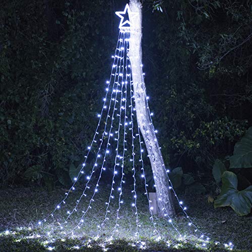 LED Star Christmas Tree Lights, Decoration