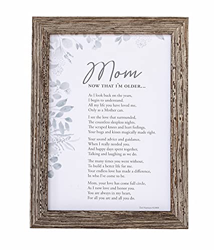 Mom, Now That I'm Older- Gift for Mother's Day, Christmas, Birthday