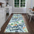 $100 Dollar Bill Runner Rug, Multicolor,