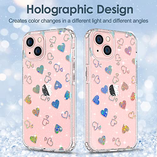 Slim Case for iPhone 13 Soft Liquid Silicone Gel Rubber Bumper, Anti-Scratch Microfiber Lining