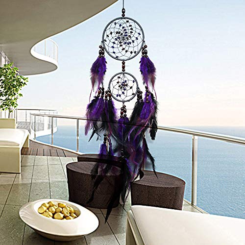 Elegant Handmade Feather Dreamcatcher