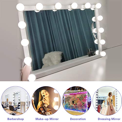 Makeup Vanity Lights for Mirror, Hollywood Style 14 dimmable Bulbs, USB Cable