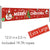 Merry Christmas Banner - Extra Large 10.2 ft x 1.8 ft