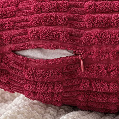 Pack of 2 Decorative Fall Throw Pillow Covers 18x18 Inch Pillow for Sofa Living Room Couch Bed