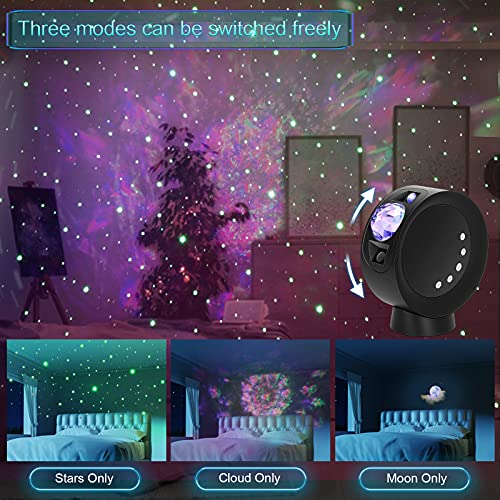 LED Sky Projector Light, Galaxy Lighting, Nebula Star Night Lamp w/ Base & Remote Control