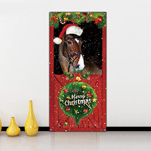 Cute  Christmas Door Cover  Decorations