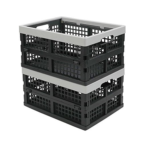 Collapsible Storage Crates/Stackable Storage Container Baskets