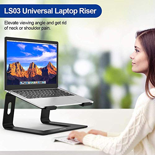 Ergonomic Detachable Stand Compatible w/ 15.6" Laptops