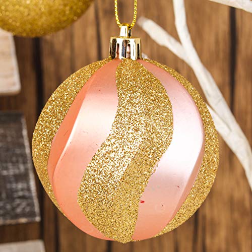 31pcs 2.75in & 1.97in Shatterproof  Balls for  Christmas Decoration