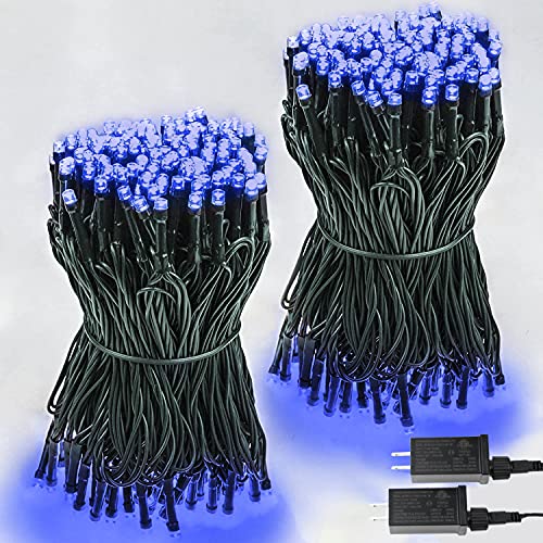 2-Pack 66FT 200 LED Christmas Lights