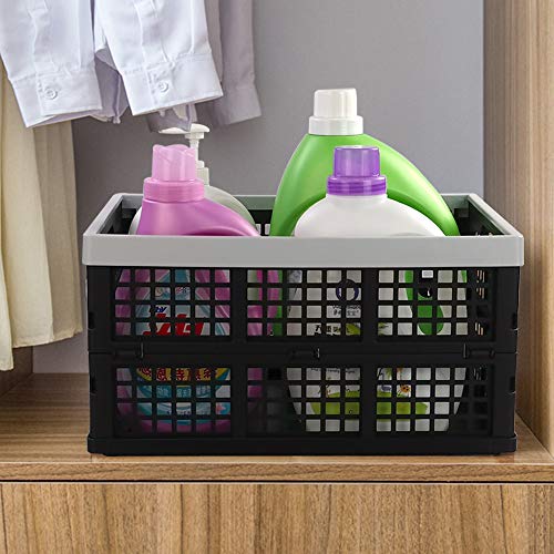 Collapsible Storage Crates/Stackable Storage Container Baskets