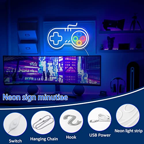 Neon Sign Gamepad Shape Led Neon Light Powered by USB