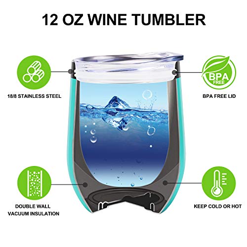 Wine Tumbler Mommy Shark Cup for Mothers Day/Birthday Gift