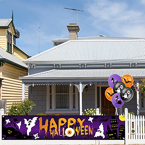 Extra Large Happy Halloween Banner