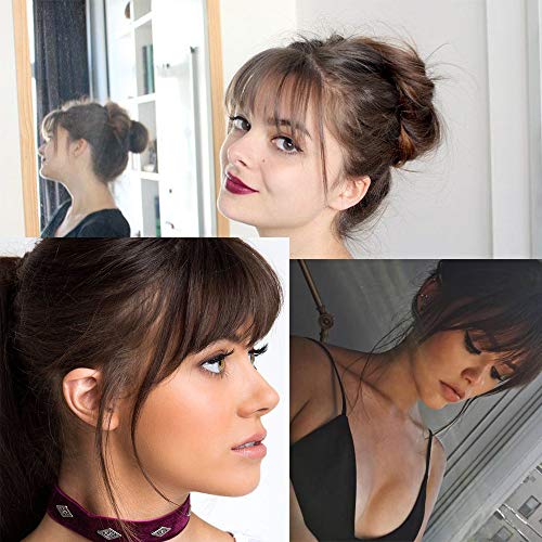 Clip in Air Bangs - Human Hair Extensions