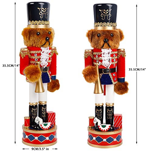 14 Inch Christmas Nutcracker Figures for Home Decoration