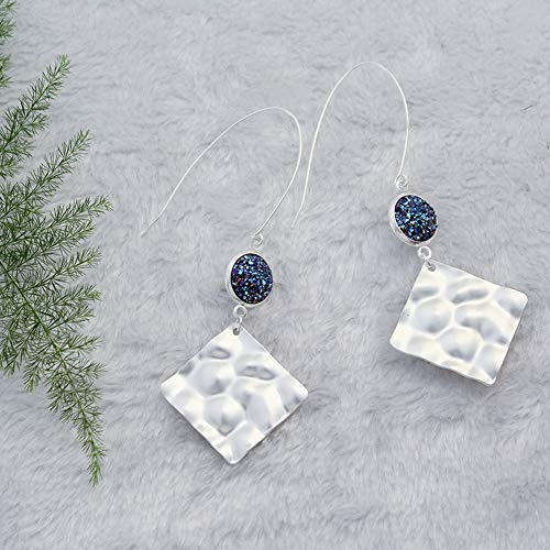 Geometric Dangle Drop Earrings for Women