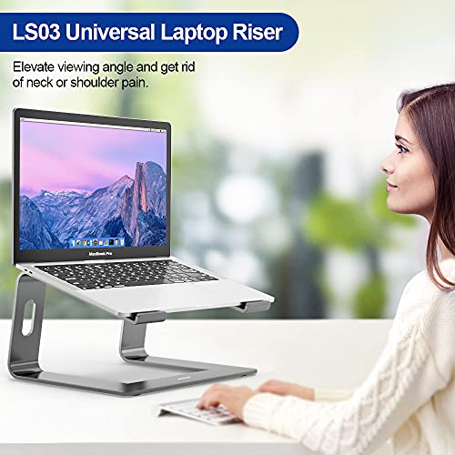 Ergonomic Detachable Stand Compatible w/ 15.6" Laptops