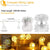 33 FT 80 LED Battery Operated Globe Ball String Lights