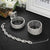 3 PCS Rhinestone Stretch Bracelets for Women-Silver