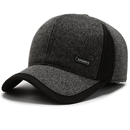 Adjustable Warm Winter Hats for Men Earflaps Thicken 55-60CM