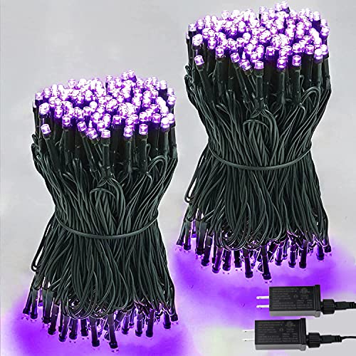 2-Pack 66FT 200 LED Christmas Lights