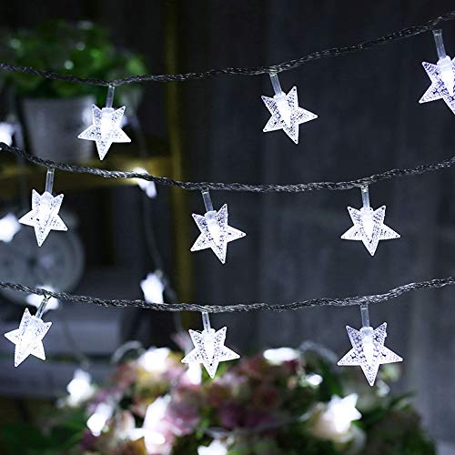 100 LED Star Christmas Lights